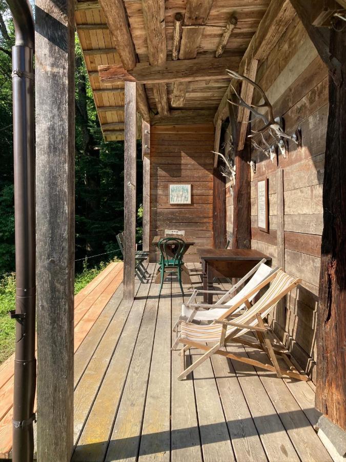 Charmante Gaestewohnung In Altem Bauernhaus In Alpiner Alleinlage Stanz Im Murztal Εξωτερικό φωτογραφία